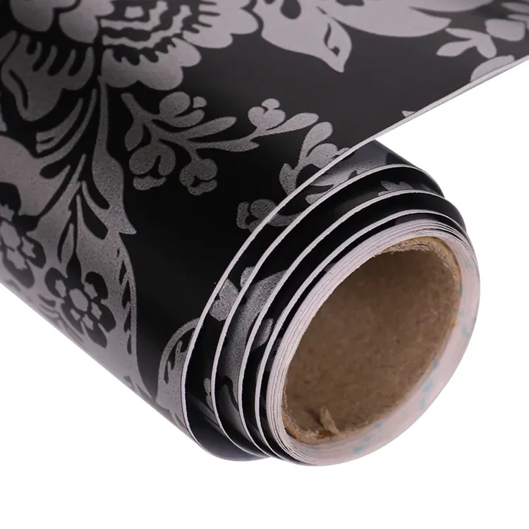 Papel tapiz de vinilo 3D PVC pesado